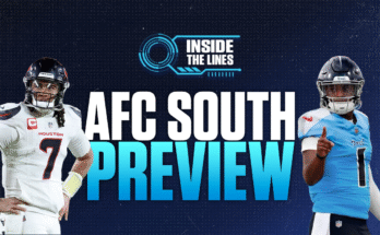 AFC South Best Bets 2025: Model dit que les Texans fabriquent une fin de partie mais perdant immédiatement, Titans Potential Osiss Pick