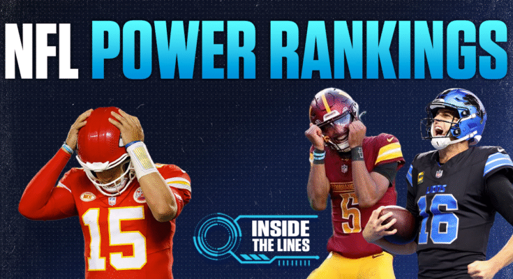NFL Power Rankings 2025: Model dit que les packers en haut niveau, les chefs ne sont pas parmi les cinq premiers challengers