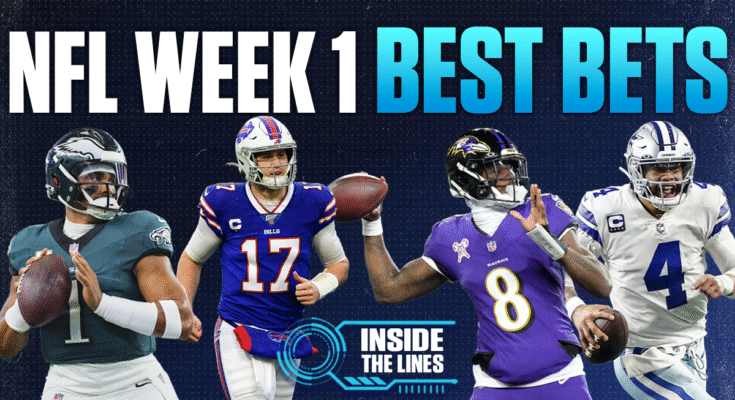 NFL SEMAINE 1 MEILLEURS BEAUDS: BUCCANEERS ET CHARGES COUVERTURE, les Seahawks Choc 49ers et Best Over the Legine