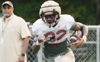 FSU -NYTHIGNER RB OUSMANE KROMAH, y compris Ceam Performance qui fait un argument fort pour le temps de jeu précoce: "Il est différent"