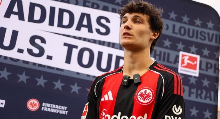 USMNTS Paxden Aaronsson vise un rôle majeur sur Eintracht Francfurt, spot de la Coupe du Monde de la FIFA 2026