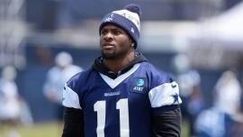 Micah Parsons, Cowboys Intallockes dans les entrevues de vulgarisation des contrats par rapport