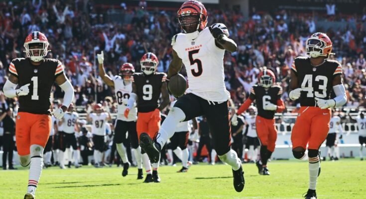 Fantasy Football Classements 2025: Sleeurs du modèle informatique de la NFL qui a appelé la saison énorme de James Cook