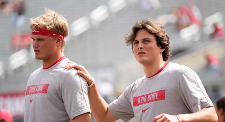 La concurrence QB de l'Ohio State entre Julian Sayin et Lincoln Kienholz reste trop proche d'appeler