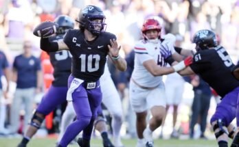 TCU jette des vues sur le titre Big 12 avec Josh Hoover menant la charge