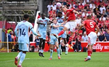 Forest de Nottingham 3-1 Brentford: l'attelle en bois comme des arbres difficiles traversant les abeilles