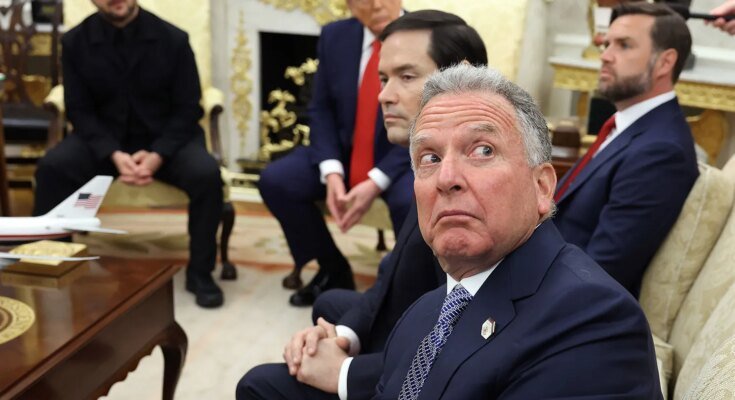 Sur la Russie et l'Ukraine, se trouvent le maître de la catastrophe de Steve Witkoff Trump